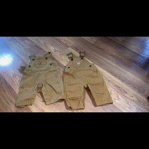 Carhartt overalls size 3 months